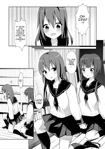 [Maguro Shining] Senpai ni Yuri Ecchi Oshie Komare mashita... | Lesbian Sex Ed From My Senpai... Fhentai - Page 24