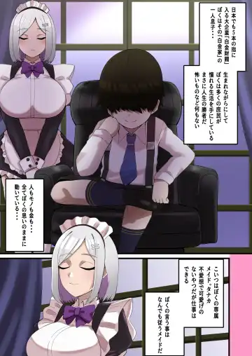 [Shake Chazuke] Maid no Tokubetsu Paizuri Seikyouiku de Namaiki Bocchan ga Wakaraserareru Hanashi Fhentai - Page 2