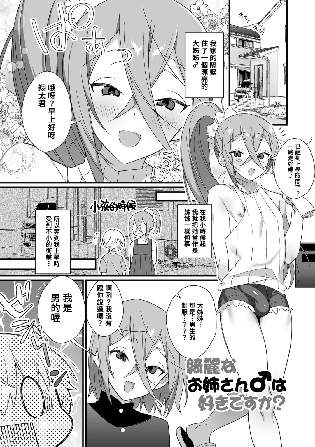 [Marui Shiro] Kireina Onesan♂ wa Sukidesuka? Fhentai - Page 1