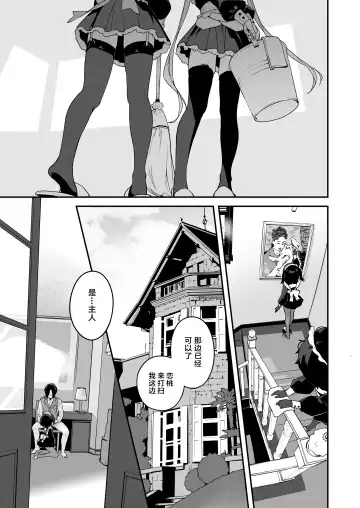 [Henreader] Komomo wa Goshujinsama Senyo no Ryoana Nikubenki Loli Maid | 恋桃是主人专用的两穴肉便器萝莉女仆 Fhentai - Page 4