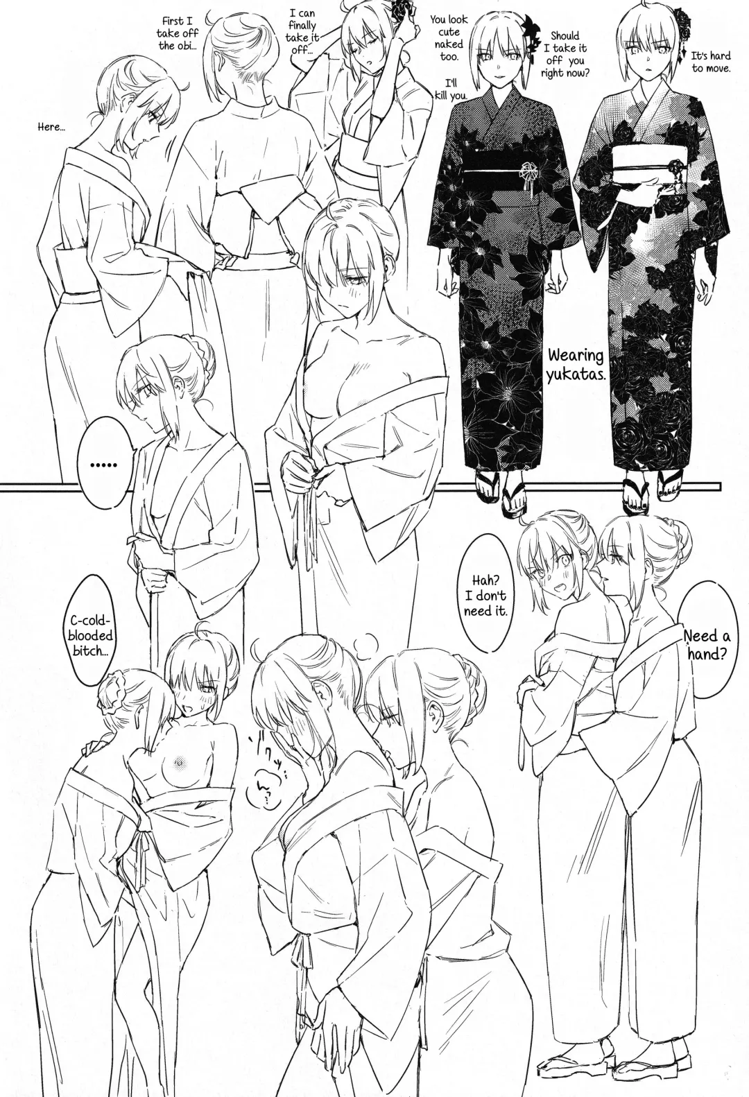 [Nipi] Artoria Alter x Jeanne Alter Sairokushuu Fhentai - Page 118