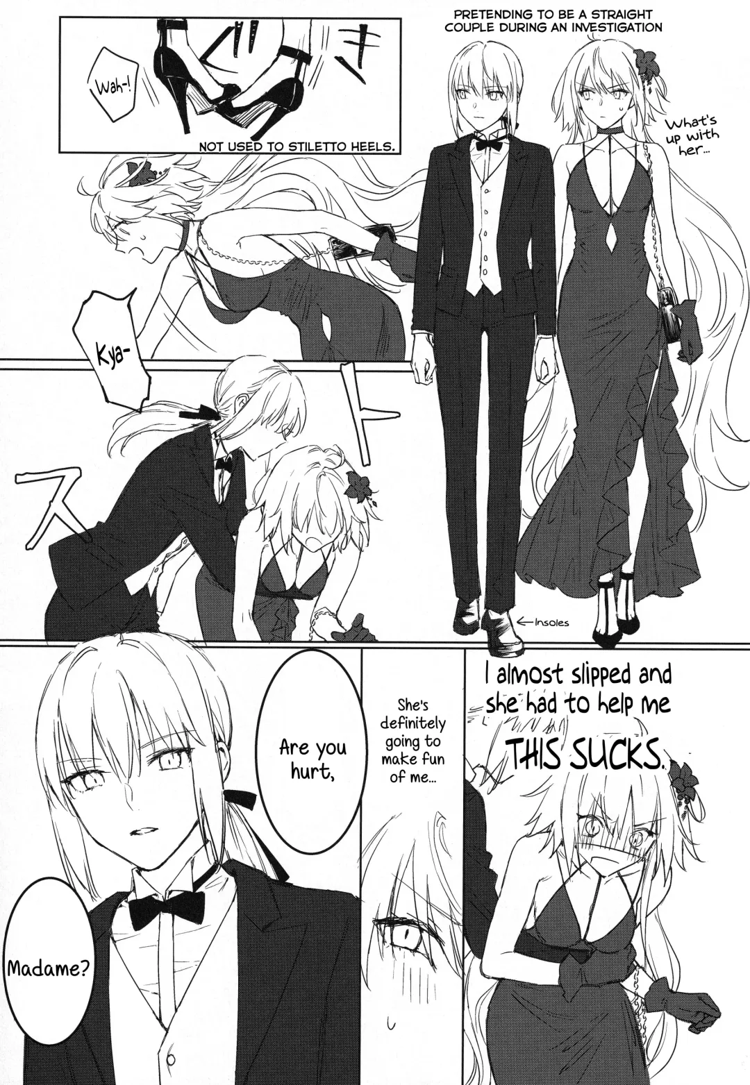 [Nipi] Artoria Alter x Jeanne Alter Sairokushuu Fhentai - Page 135
