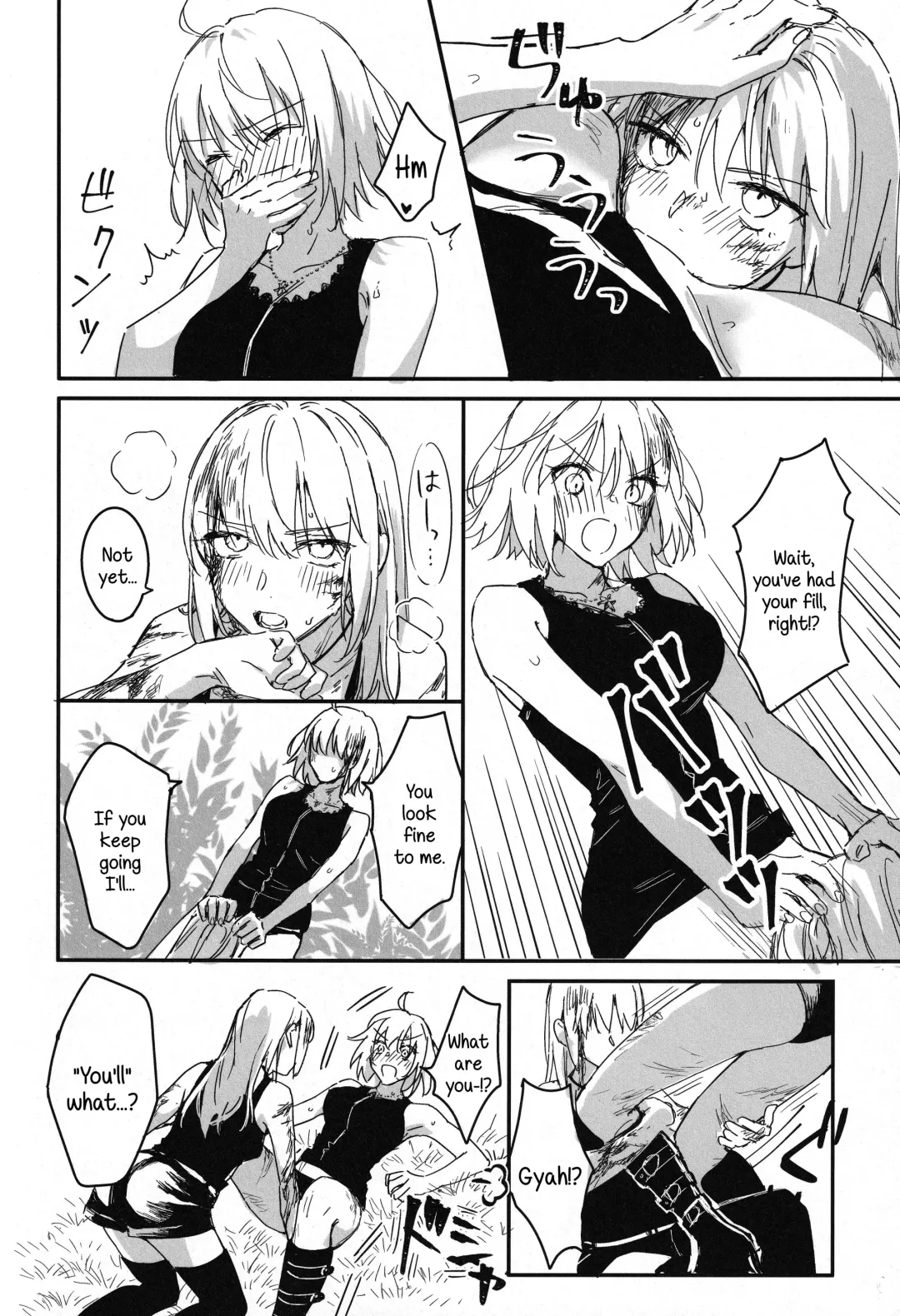 [Nipi] Artoria Alter x Jeanne Alter Sairokushuu Fhentai - Page 156