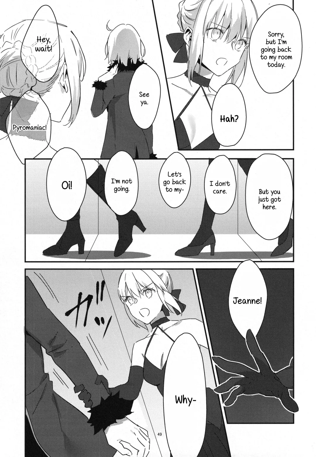 [Nipi] Artoria Alter x Jeanne Alter Sairokushuu Fhentai - Page 49