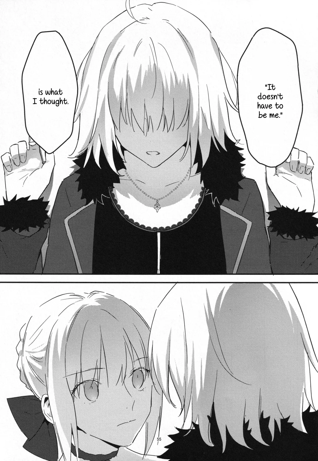 [Nipi] Artoria Alter x Jeanne Alter Sairokushuu Fhentai - Page 55