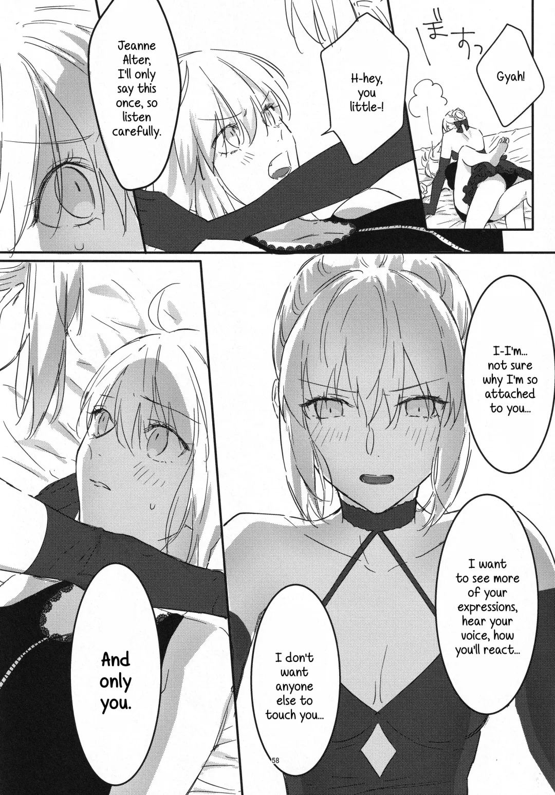 [Nipi] Artoria Alter x Jeanne Alter Sairokushuu Fhentai - Page 58