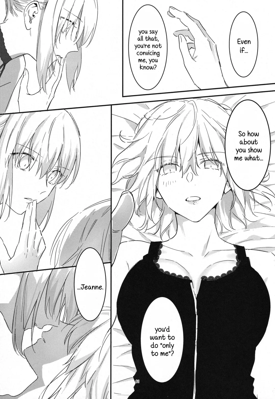 [Nipi] Artoria Alter x Jeanne Alter Sairokushuu Fhentai - Page 61