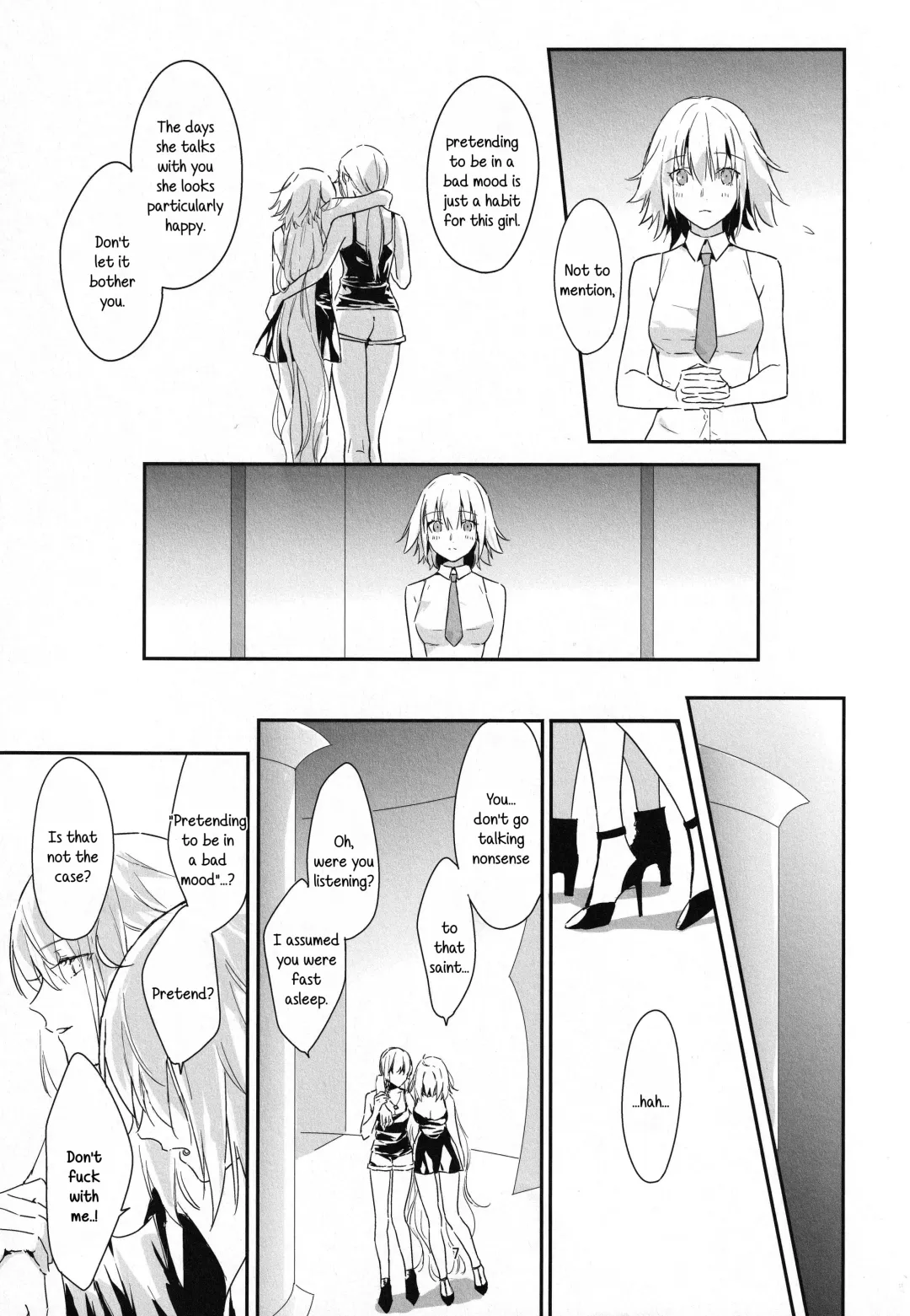 [Nipi] Artoria Alter x Jeanne Alter Sairokushuu Fhentai - Page 7