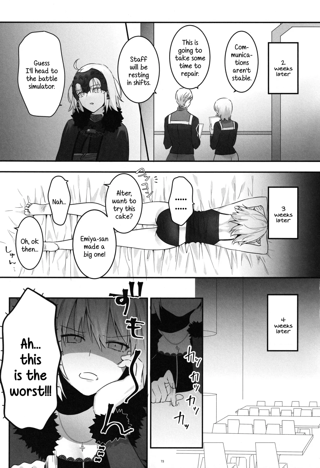 [Nipi] Artoria Alter x Jeanne Alter Sairokushuu Fhentai - Page 73