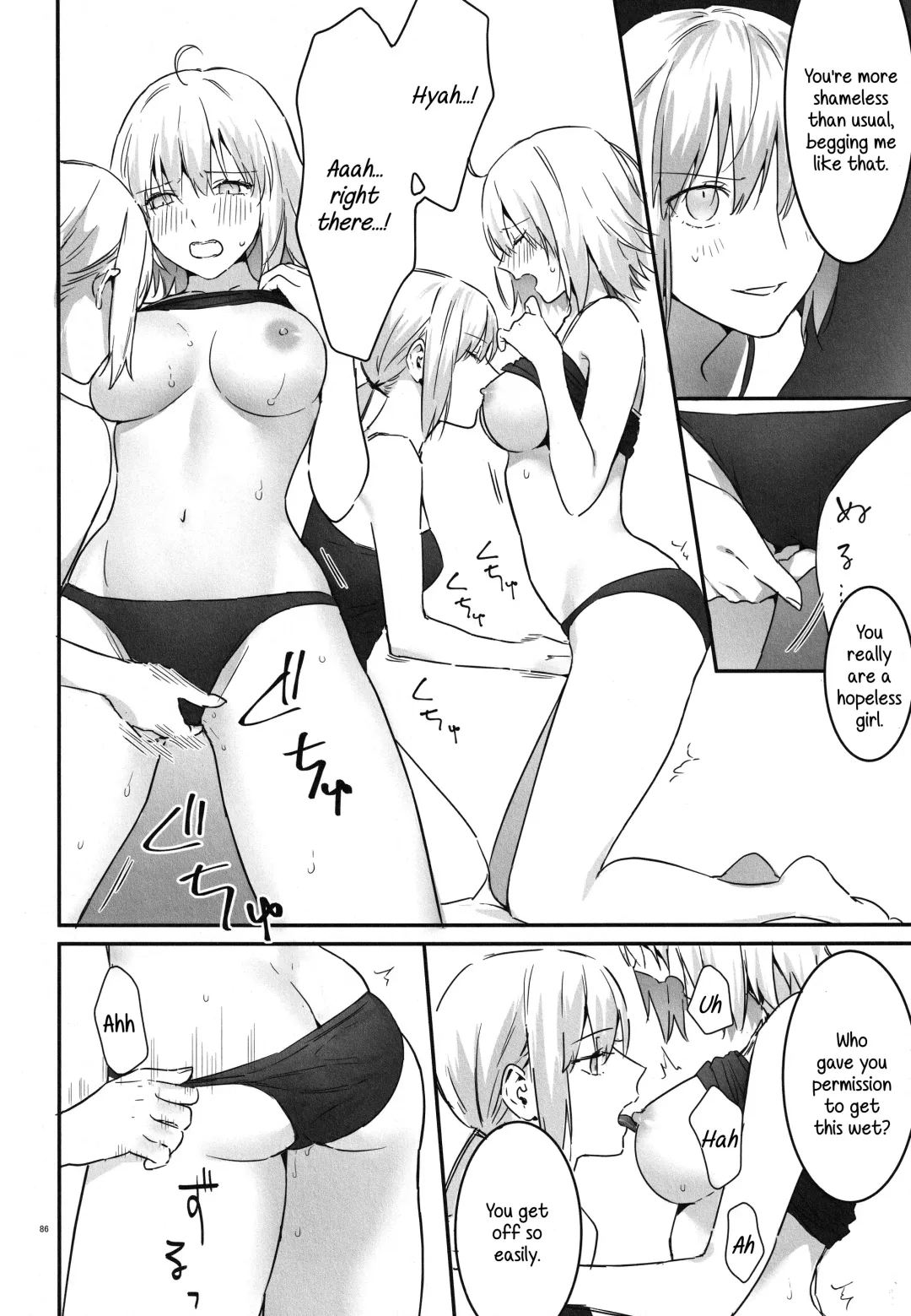 [Nipi] Artoria Alter x Jeanne Alter Sairokushuu Fhentai - Page 86