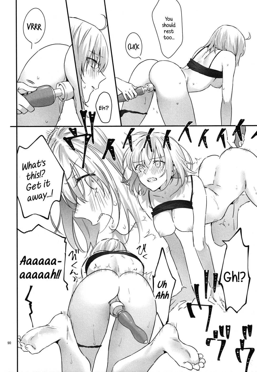 [Nipi] Artoria Alter x Jeanne Alter Sairokushuu Fhentai - Page 90