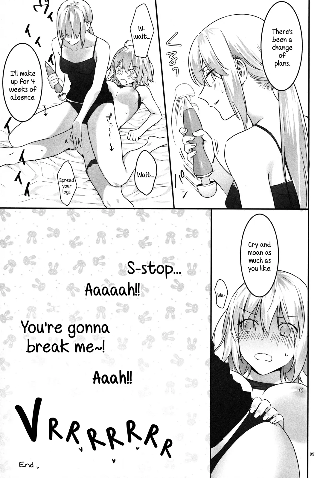 [Nipi] Artoria Alter x Jeanne Alter Sairokushuu Fhentai - Page 99