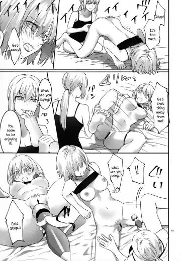 [Nipi] Artoria Alter x Jeanne Alter Sairokushuu Fhentai - Page 91