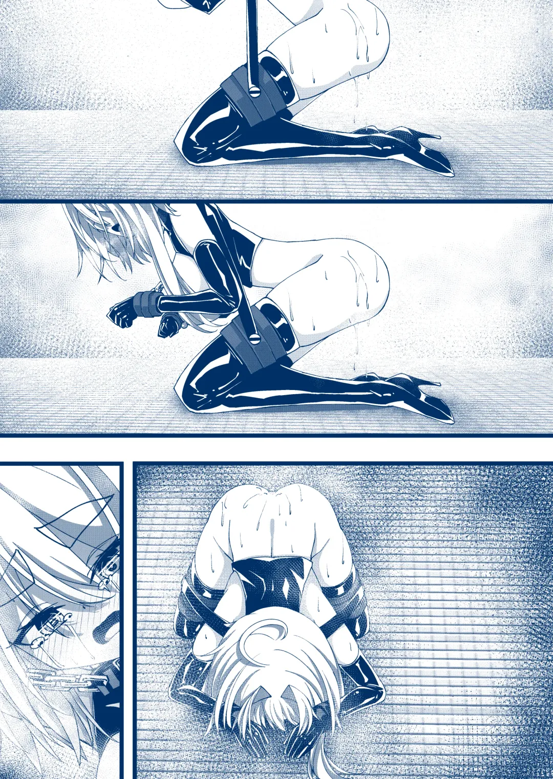 [Hikigaeru] Umanosuke-chan Teisoutai Zetchou Kinshi Manga Shinchoku Dankai Fhentai - Page 9