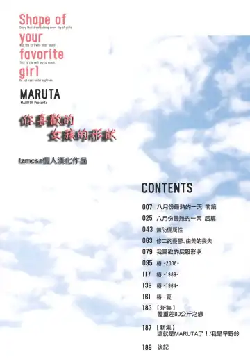 [Maruta] Kimi no Sukina Onnanoko no Katachi Fhentai - Page 5