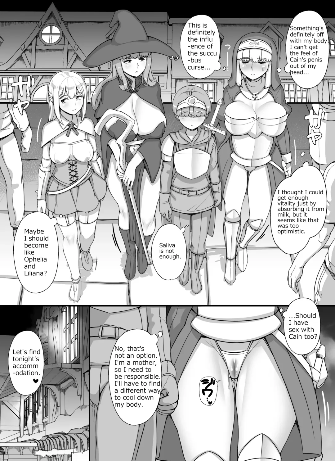 [Abubu] Haha Ane Oba ga Succubus na Shota Yuusha Harem Party Fhentai - Page 28
