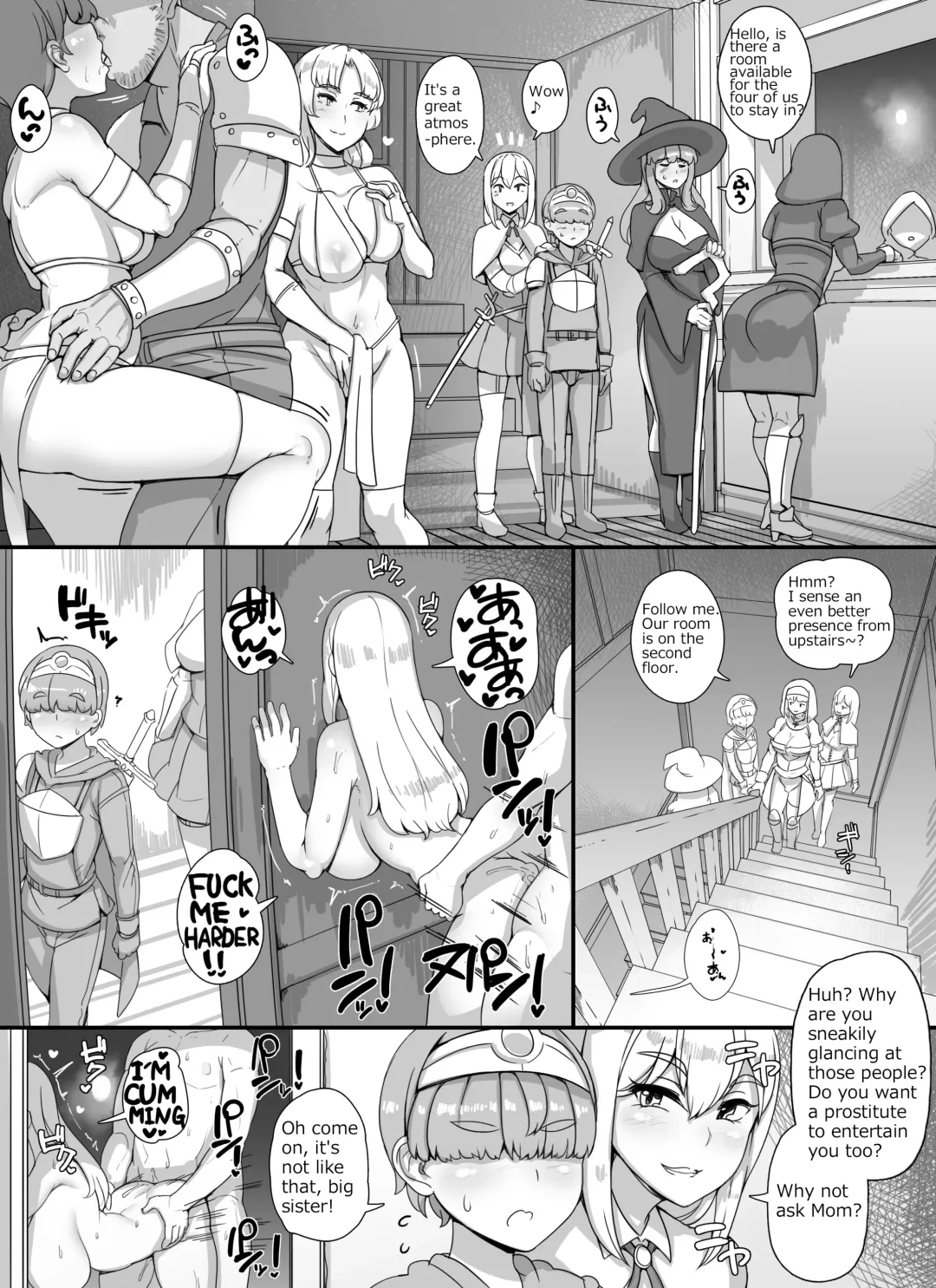 [Abubu] Haha Ane Oba ga Succubus na Shota Yuusha Harem Party Fhentai - Page 6