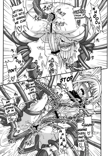 [Kurenai Yuuji] Futanari Musume ga Ryouteashi o Koteisarete Nando mo Kyouseiteki ni Shasei saserareru dake no Hon 2 Fhentai - Page 21