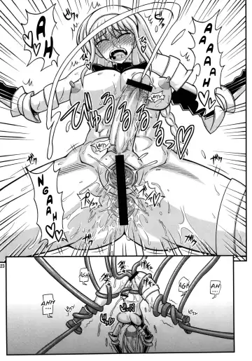 [Kurenai Yuuji] Futanari Musume ga Ryouteashi o Koteisarete Nando mo Kyouseiteki ni Shasei saserareru dake no Hon 2 Fhentai - Page 23