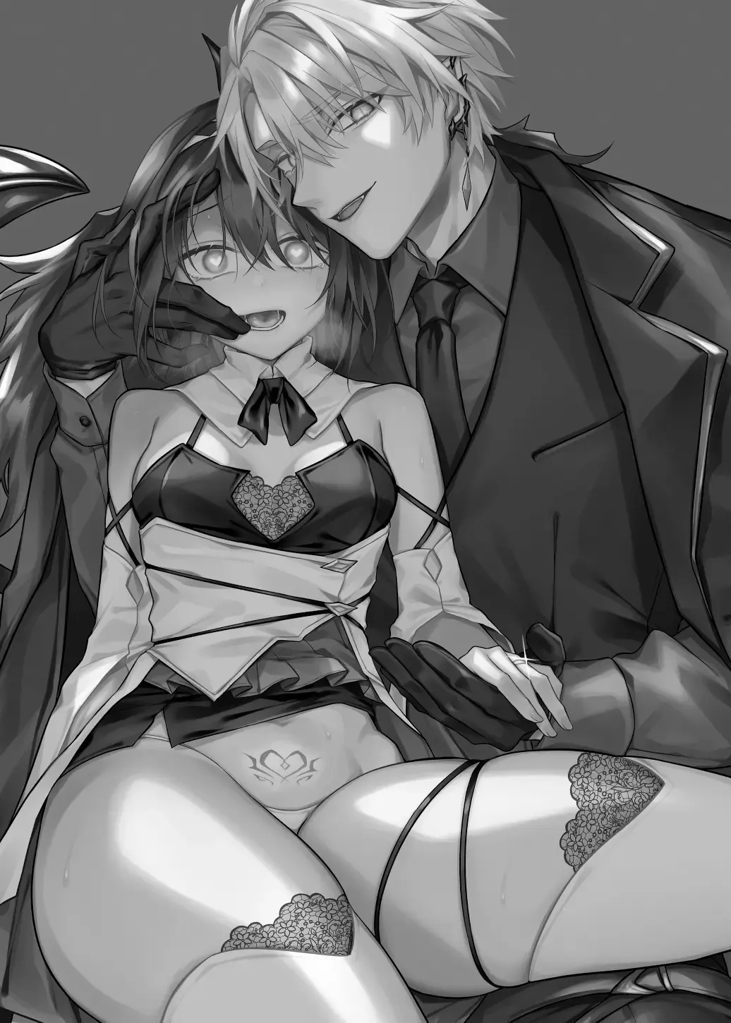 [Luku] yūsha pāti no seijo wa inma no doreideshita.｜勇者一派的圣女曾是淫魔的奴隶。 Fhentai - Page 1