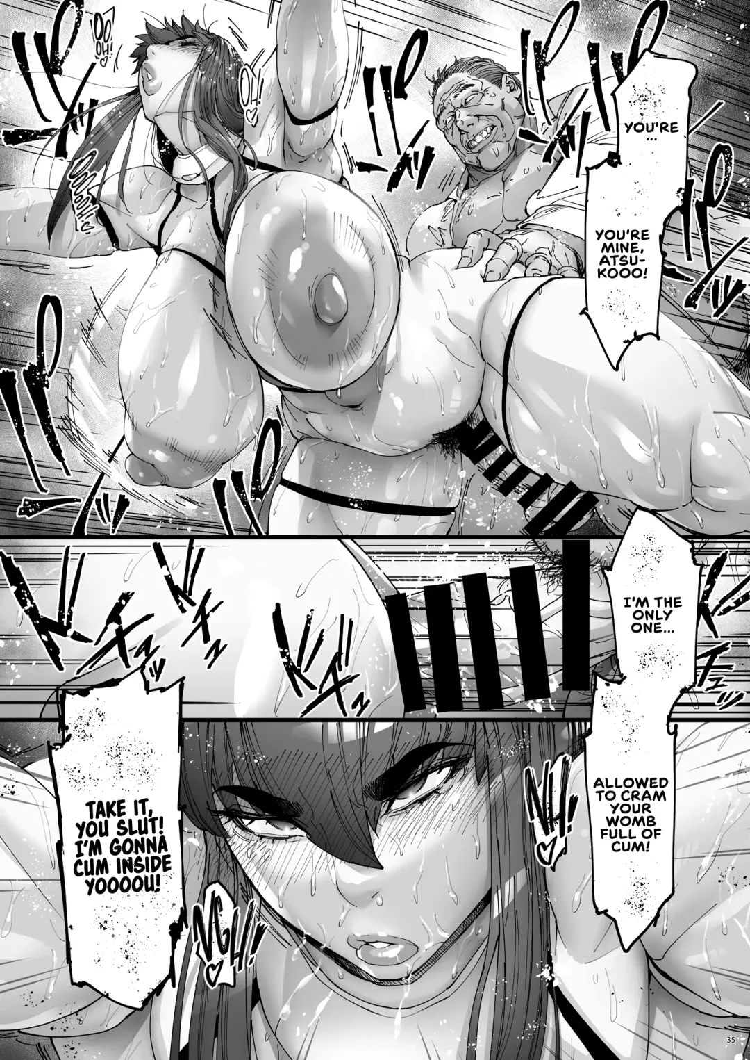 [Bonten] Nyuujoku no Ori ~Hitozuma Sousakan Atsuko~ Ni | Snared and Defiled: Agent Atsuko, Married Detective 2 Fhentai - Page 36