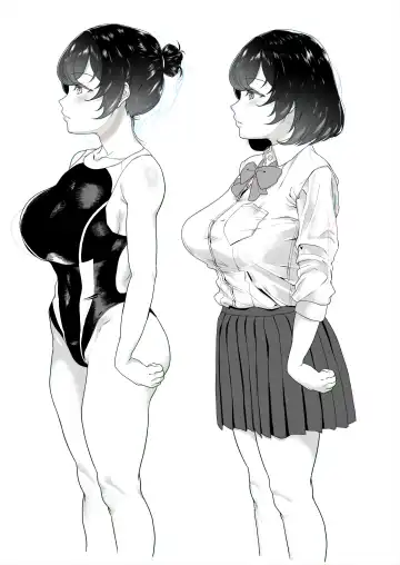 [Aoiro Ichigou] Suieibu no Kanojo ga Aitsu o Kobamenaku Naru Katei Fhentai - Page 75