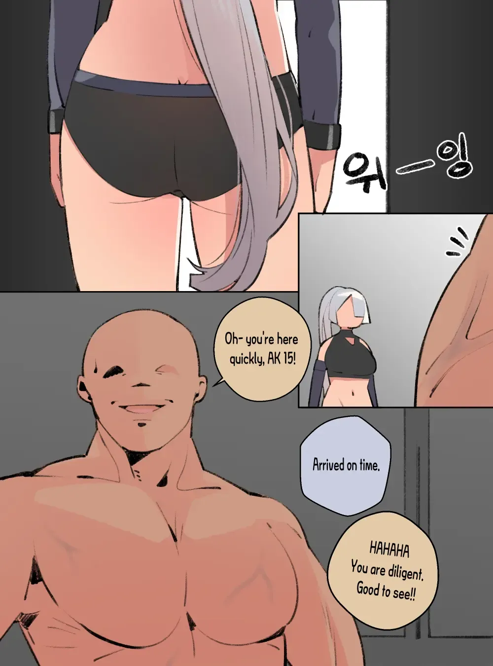 [Boca] Let's exercise with AK15! Fhentai - Page 4