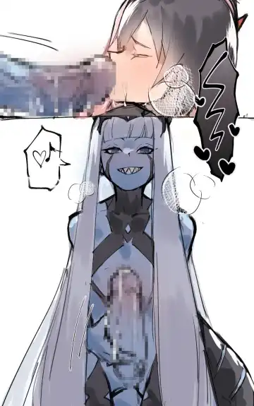 Zero Two and Zero One x Hiro futa Fhentai - Page 8