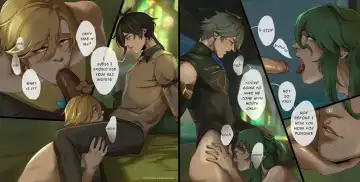 [Kirashion] 原神/钟离/卡维/4p Fhentai - Page 12