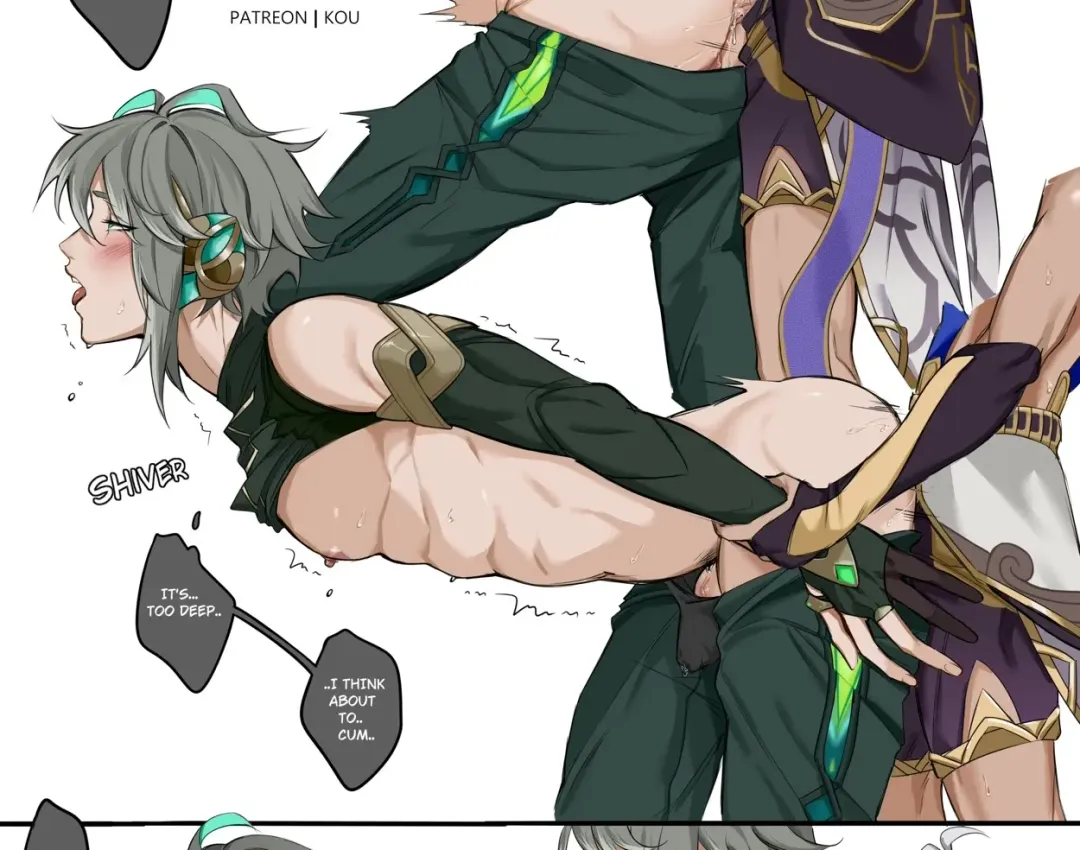 [Kou] Genshin Impact/原神/彩色/达达利亚/钟离 Fhentai - Page 15