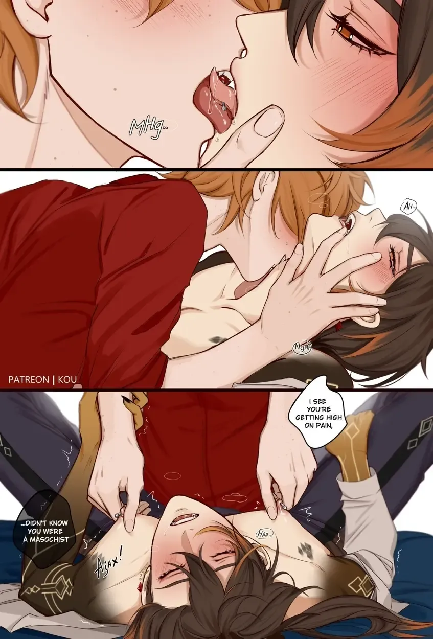 [Kou] Genshin Impact/原神/彩色/达达利亚/钟离 Fhentai - Page 18