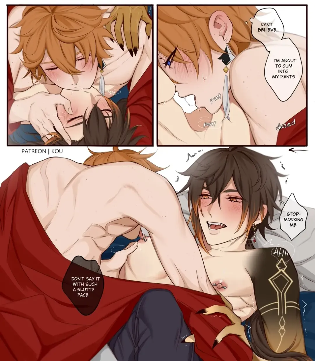 [Kou] Genshin Impact/原神/彩色/达达利亚/钟离 Fhentai - Page 19