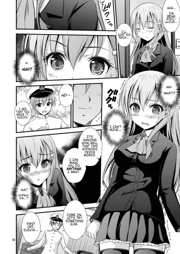 [Tsukuyomi Sazin] SuzuKuma to Saimin de Ichaicha Suru Hon | A Book about Messing Around with Suzuya and Kumano using Hypnosis Fhentai - Page 15
