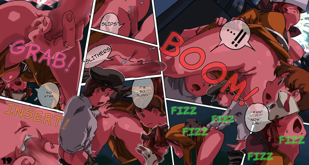 Shounen ga Ennichi de Nazo no Onee-san to Sex | Boys who meet mysterious lady and have sex with her during a festival Fhentai - Page 19