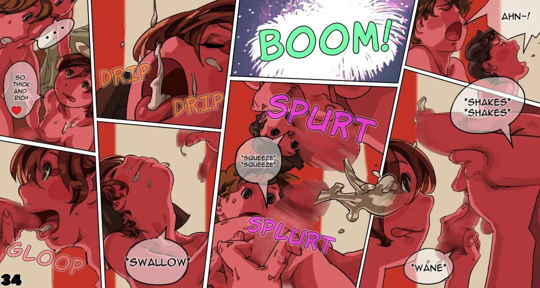 Shounen ga Ennichi de Nazo no Onee-san to Sex | Boys who meet mysterious lady and have sex with her during a festival Fhentai - Page 34