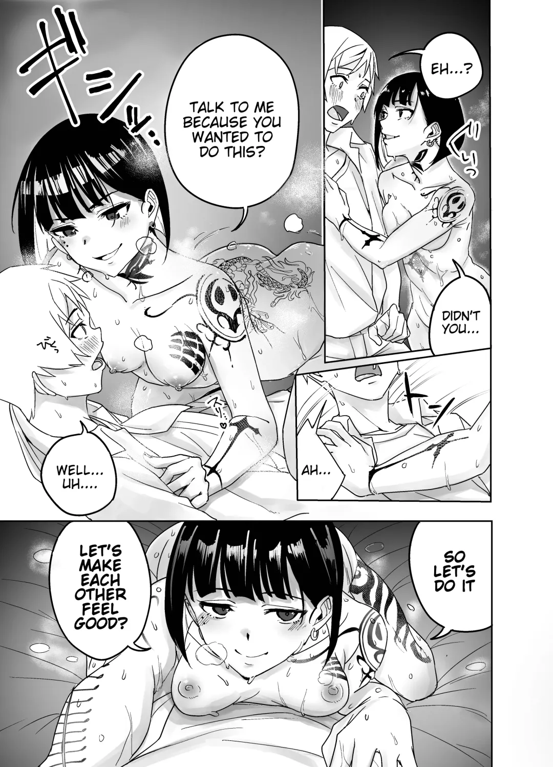 Bar de Deatta Zenshin Tattoo no Onee-san to Icha Love Ecchi | Having Sweet Loving Sex with the Tattoo-Covered Onee-san I Met at the Bar Fhentai - Page 7