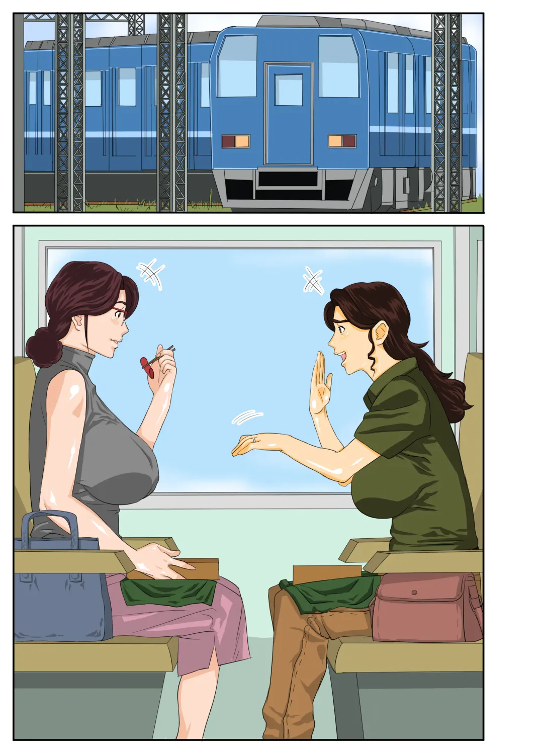 Onsenyado de Chara-o ni Kuwareta Muchi Muchi Kaa-chan Fhentai - Page 45