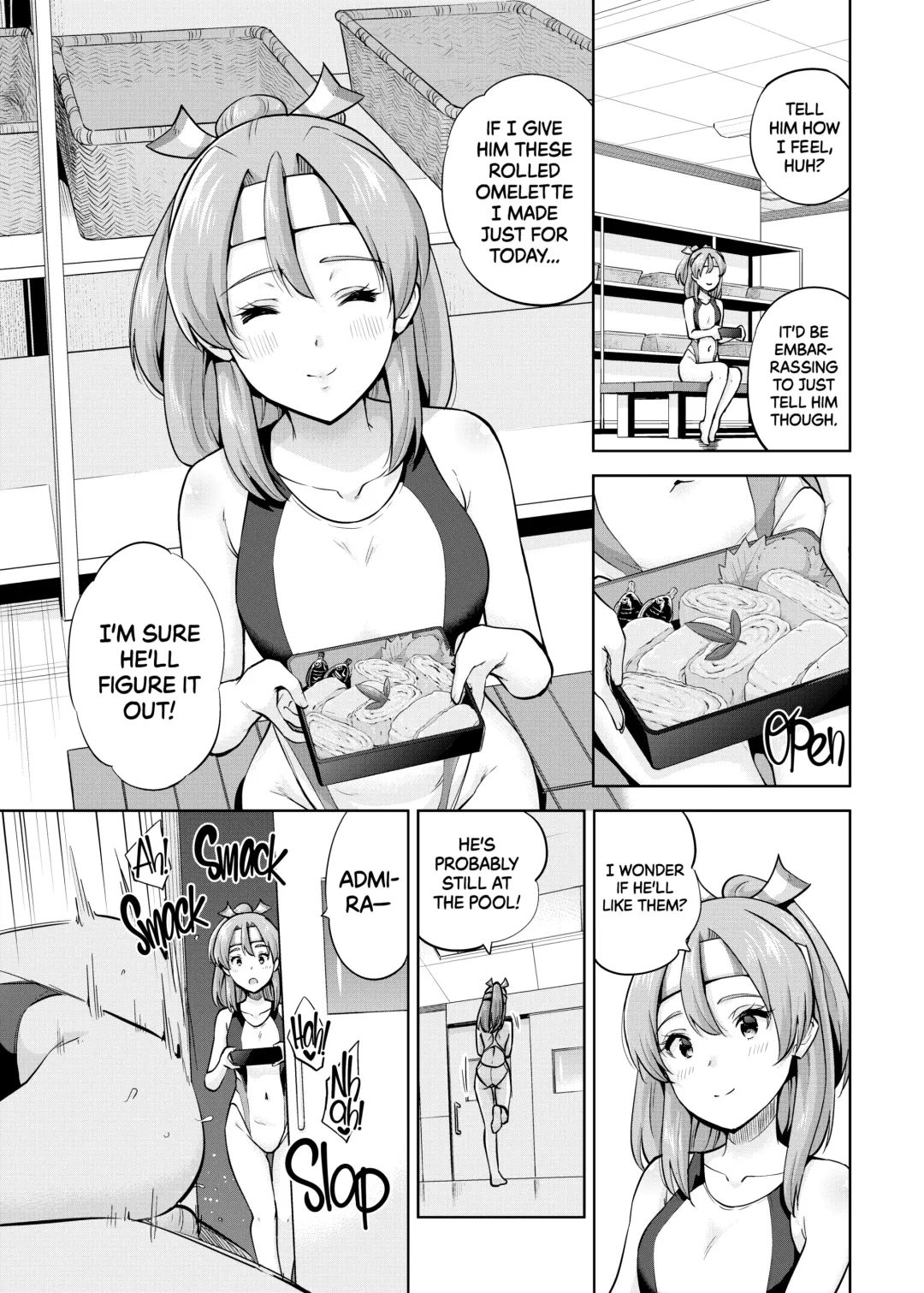 [Sarfata] Kyouei Mizugi na Zuihou-chan to Hamakaze-san to. | Zuihou and Hamakaze in Racing Swimsuits (decensored) Fhentai - Page 6