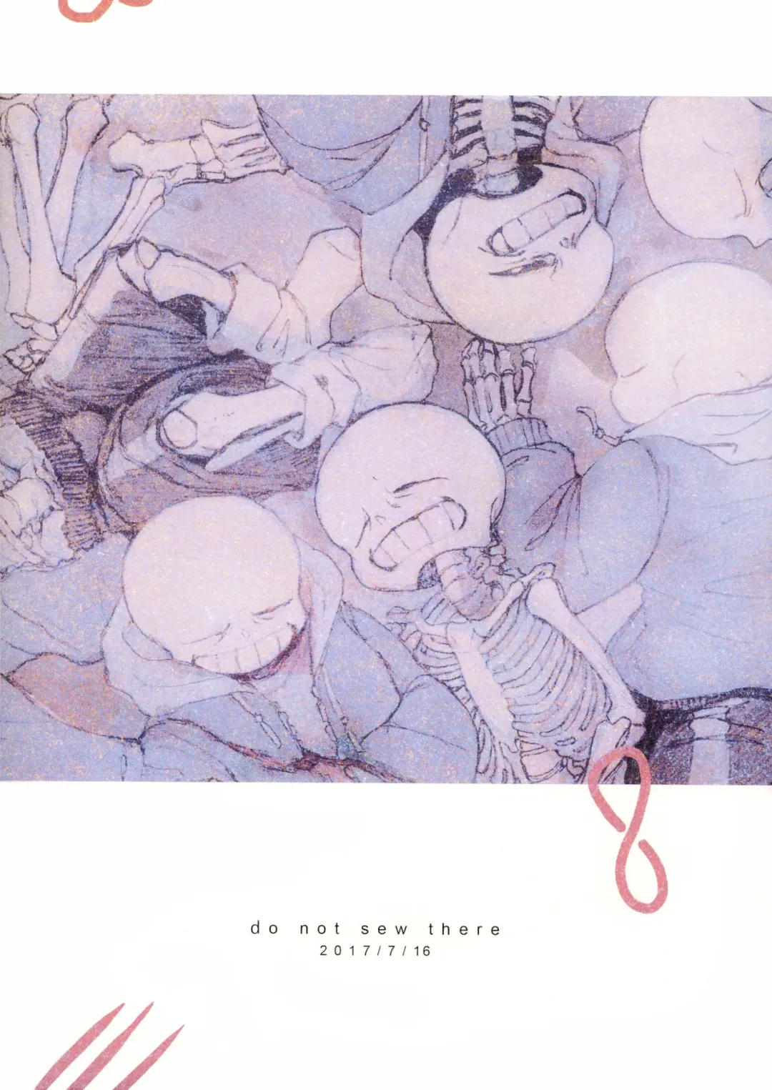 o mezame wa arakaruto de/ do not sew there Fhentai - Page 1