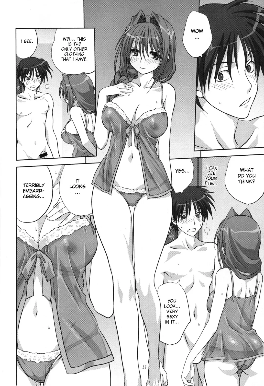 [Mitarashi Kousei] Akiko-san to Issho 6 Fhentai - Page 22
