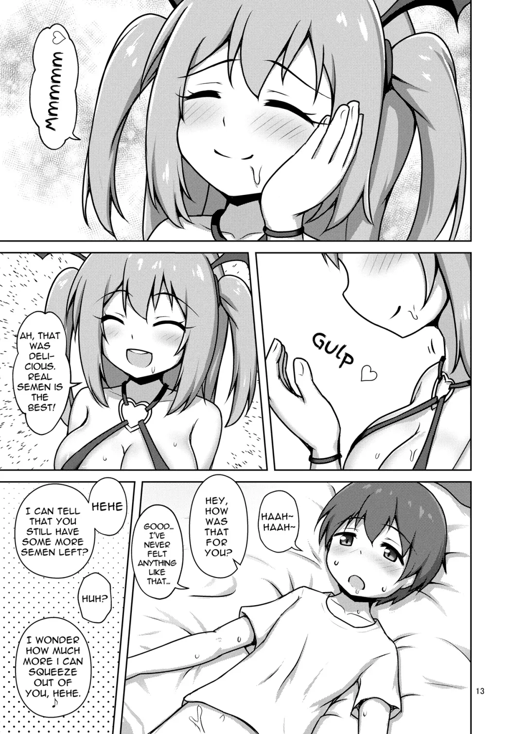 [Arisu Kazumi] Hakoiri Succubus, Shota ni Deau. | Sheltered Succubus Meets Shota. Fhentai - Page 13