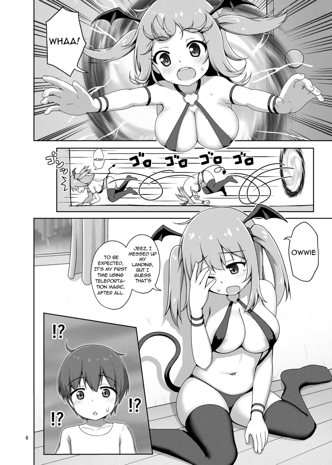 [Arisu Kazumi] Hakoiri Succubus, Shota ni Deau. | Sheltered Succubus Meets Shota. Fhentai - Page 6