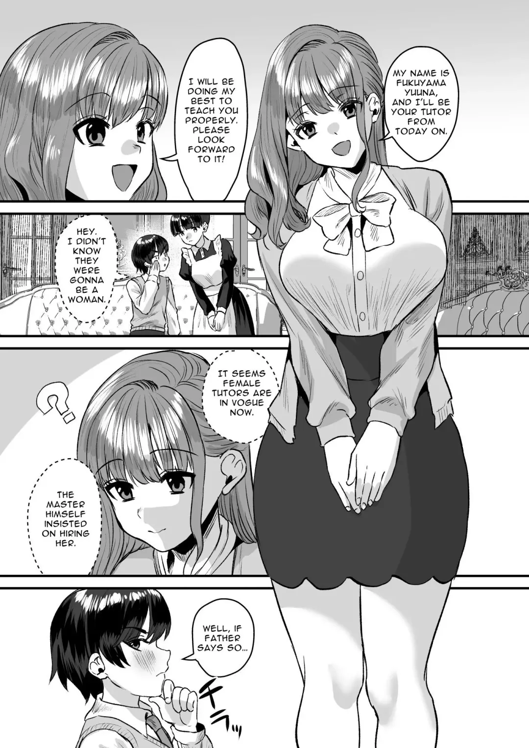 [Miginohito Mitsuru] Otonatte Zurui. ~Kateikyoushi no Onna to Onzoushi no Boku~ Fhentai - Page 4