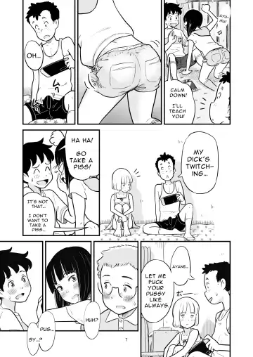 [Lithium] Tanaka-kun ga Boku-tachi no Mae de Kyoudai Sex Shita Hi no Koto | The day that Tanaka had incestual sex right in front of us. Fhentai - Page 7