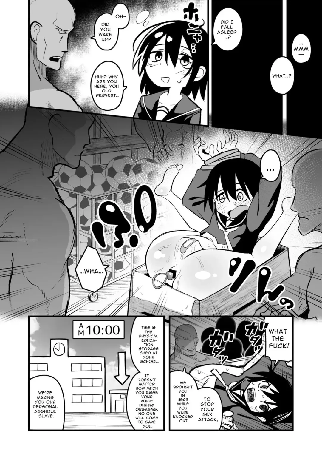 [Natsuki Gumi] Enkou Mesugaki JC wa Anal ga Yowai!! | Insolent Lolislut Whore Has Weak Anus!! Fhentai - Page 10