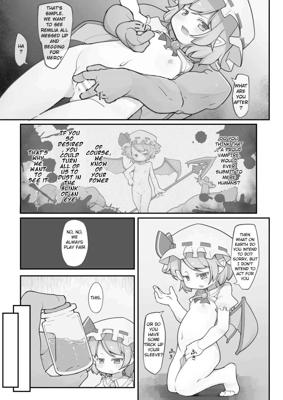 [Kabu] Koumakan no Daikokubashira | Scarlet Devil Mansion's Income Provider Fhentai - Page 5