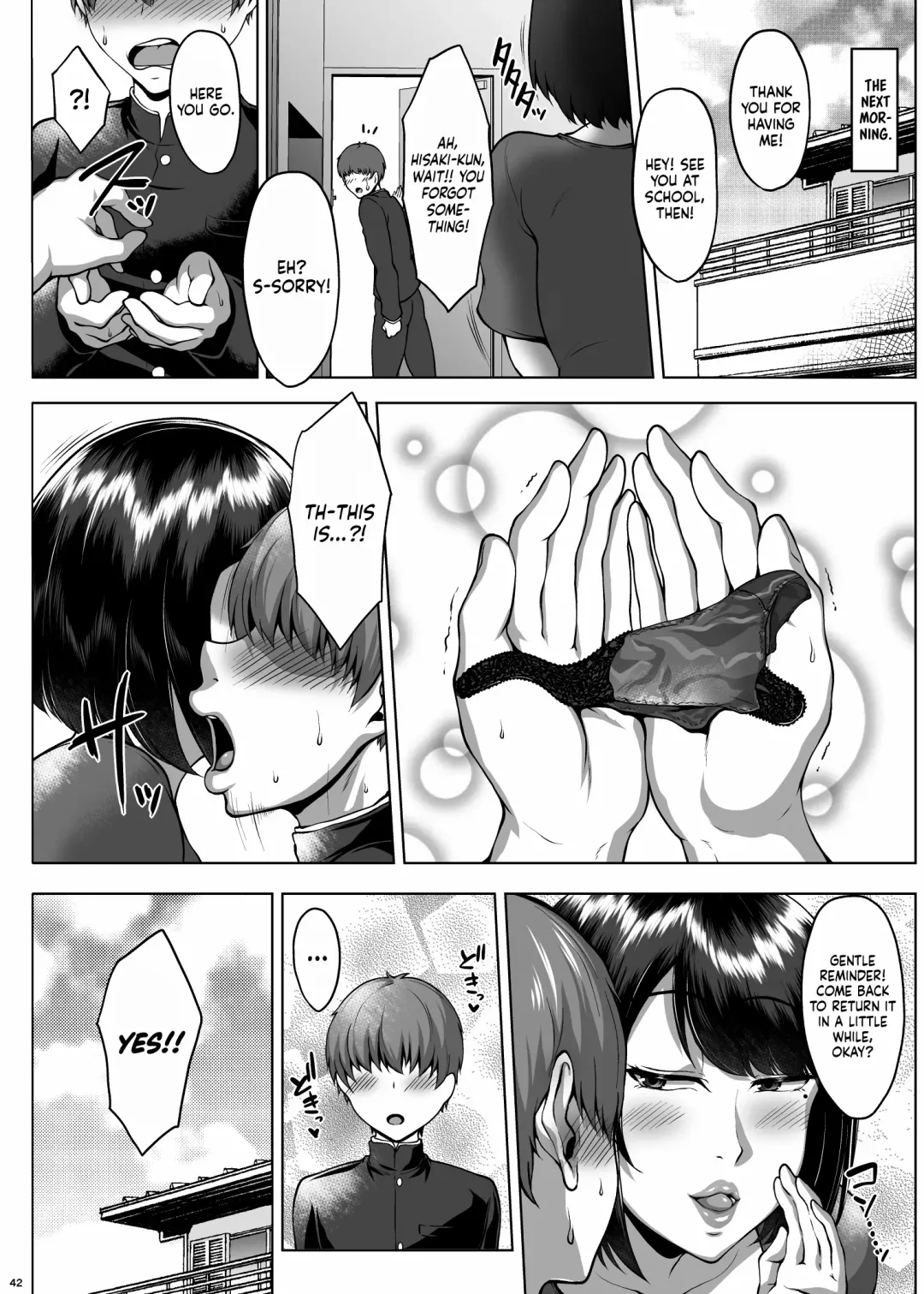 [Saint Shiro] Tomodachi no Muchimuchi na Okaa-san to Zupposhi Asedaku Otomarikai | An Intense, Sweaty Overnight Stay with a Friend's Thicc Mom Fhentai - Page 43