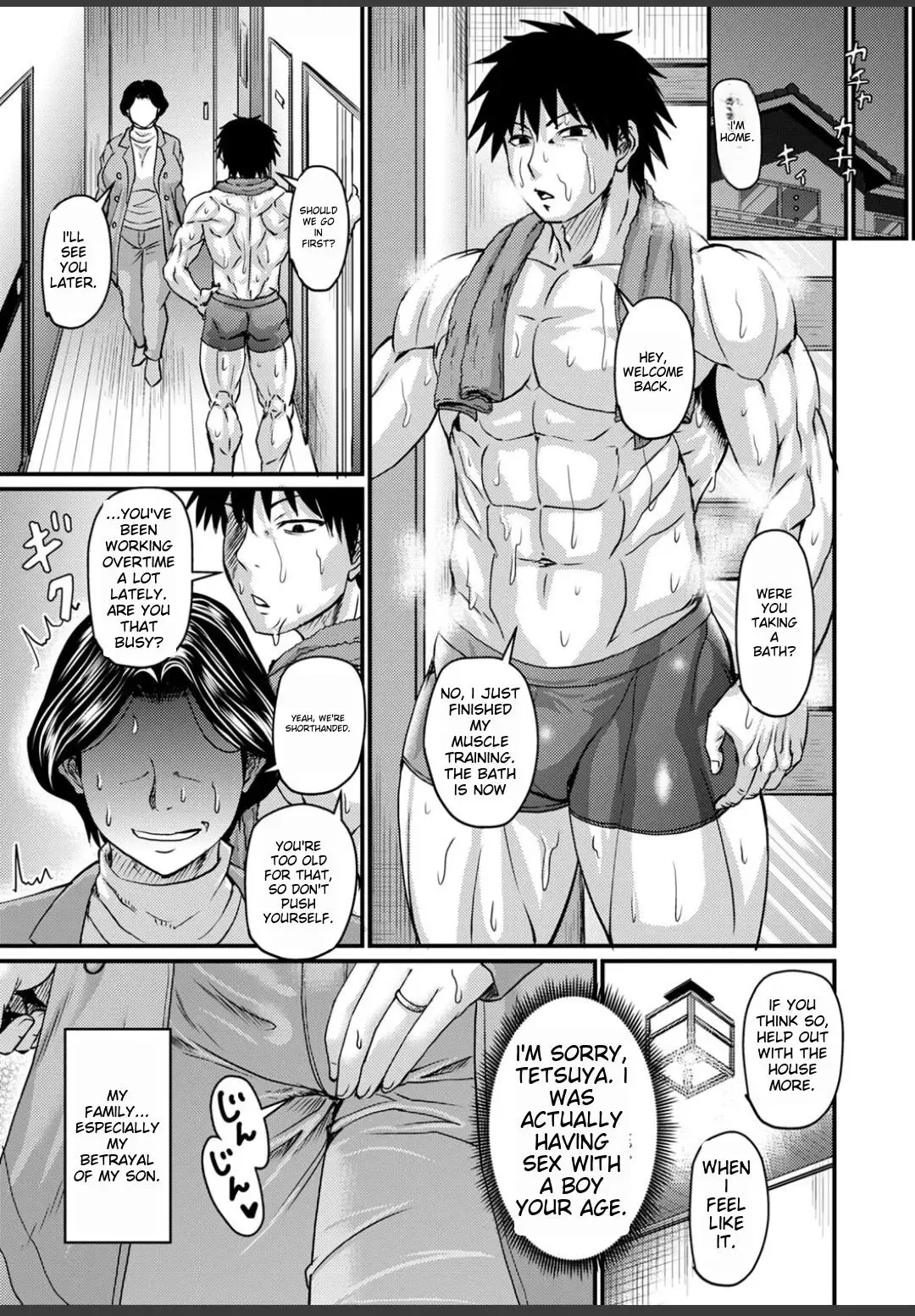 [Jirou] Kaa-chan wa Ore no... | Mom is Mine... Prologue [English] [MTL] + Chapter 1-4 Fhentai - Page 10