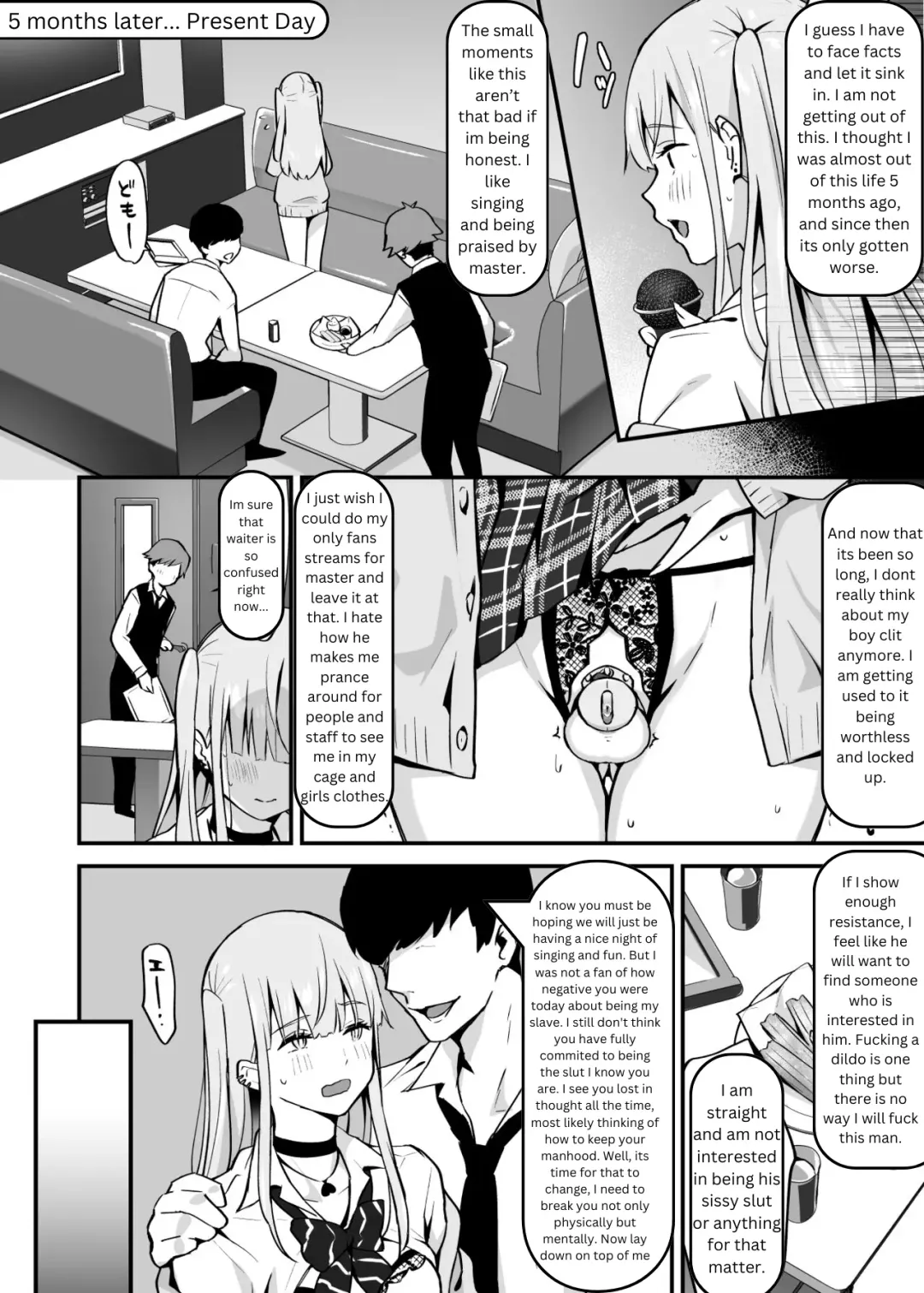 [Sennomori Maitake] How I become a Femboy Slave Fhentai - Page 13