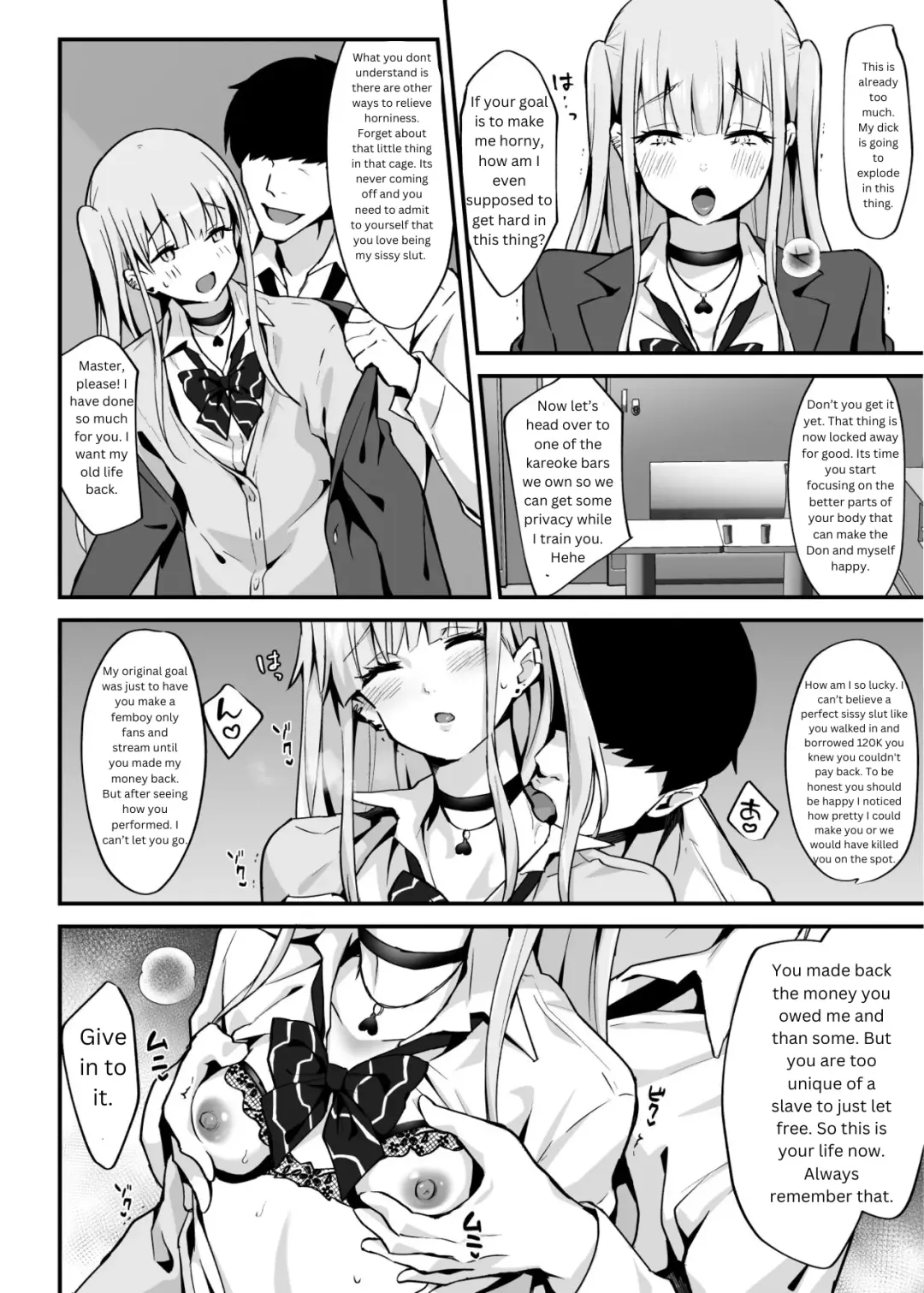 [Sennomori Maitake] How I become a Femboy Slave Fhentai - Page 6